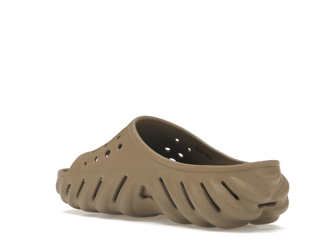 Vue 24 de Crocs Echo Slide Tumbleweed