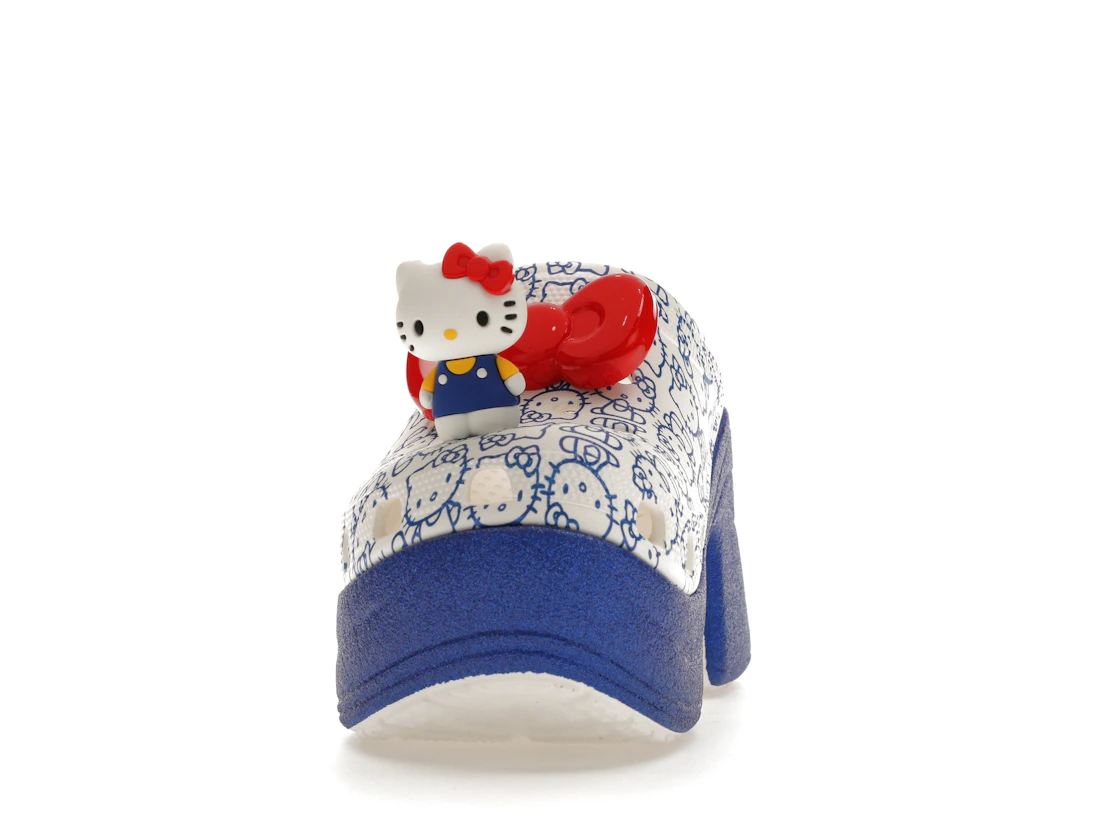 Vue 11 de Crocs Siren Clog Hello Kitty 50th Anniversary Blue Glitter