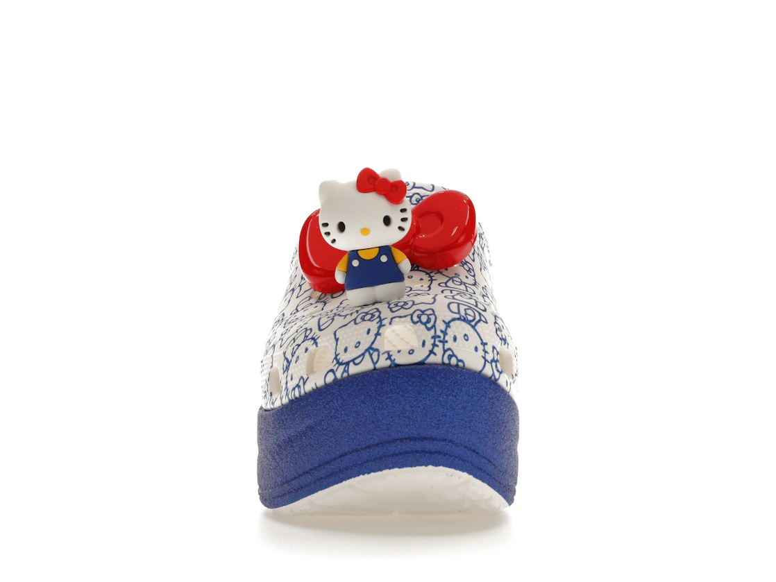 Vue 10 de Crocs Siren Clog Hello Kitty 50th Anniversary Blue Glitter