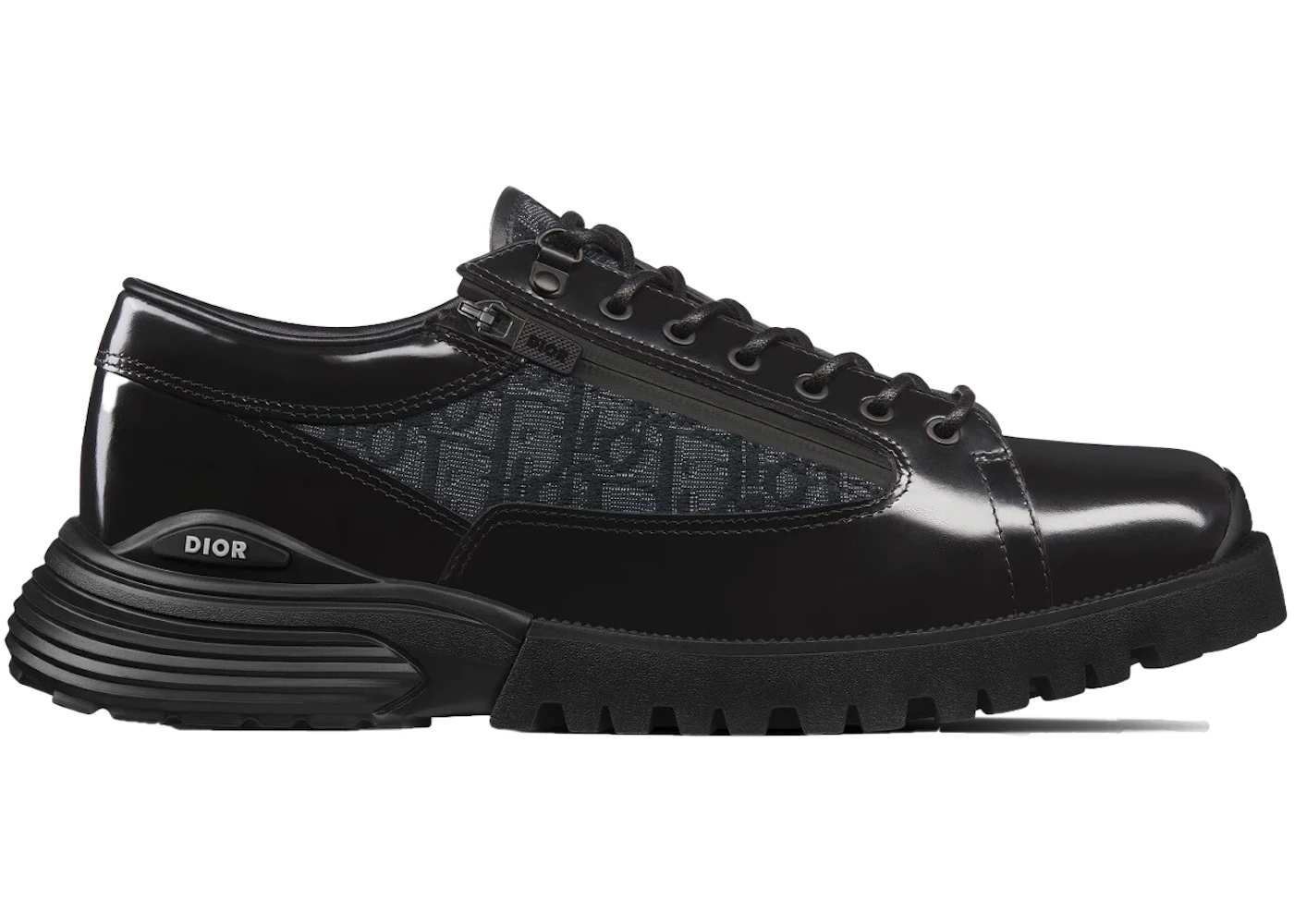 Dior Combat Derby Black Oblique