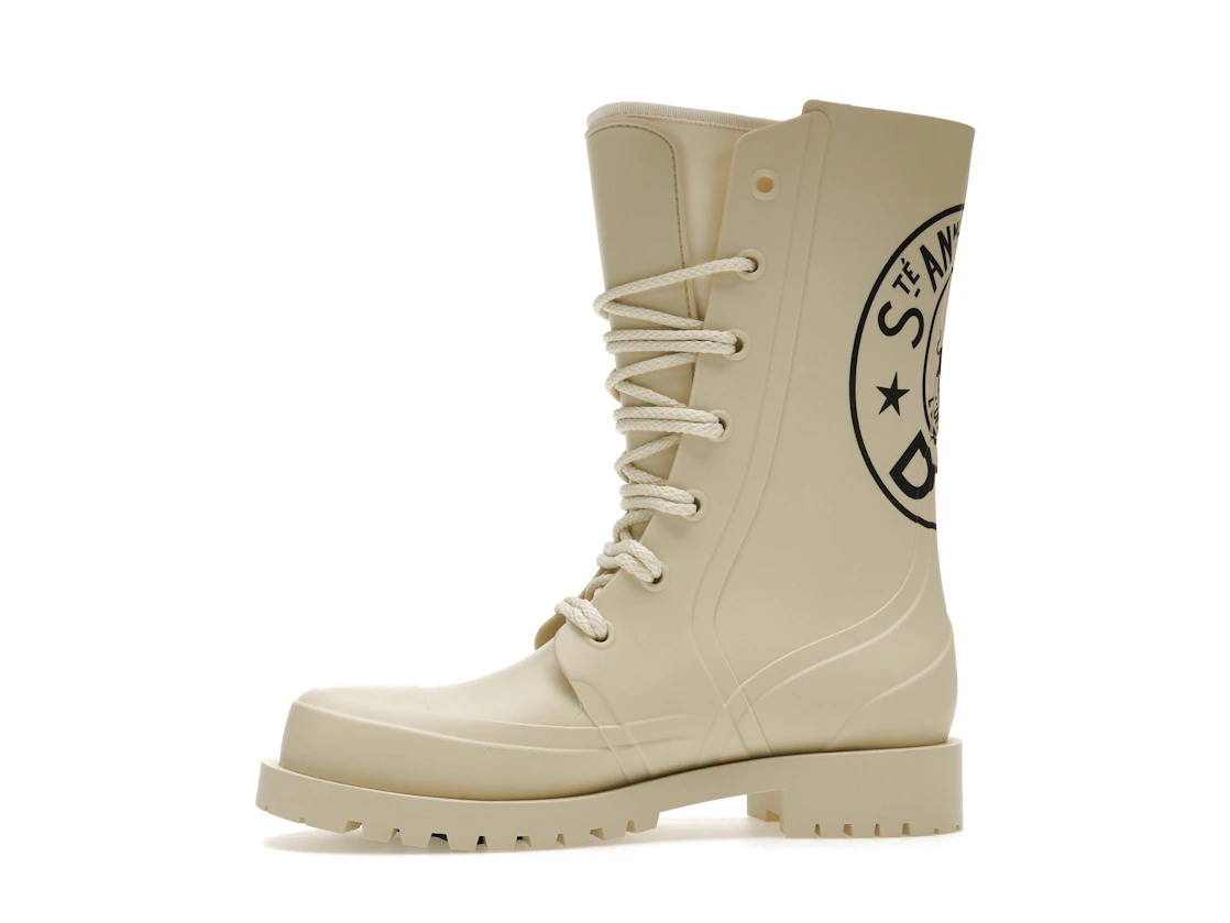 Vue 18 de Dior DiorCamp Ankle Boot Beige Dior Union Rubber 