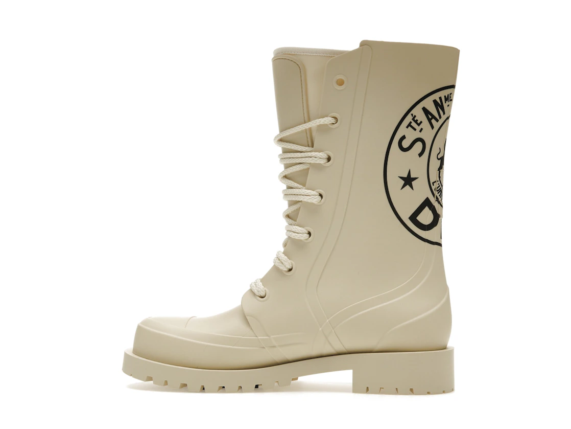 Vue 20 de Dior DiorCamp Ankle Boot Beige Dior Union Rubber 