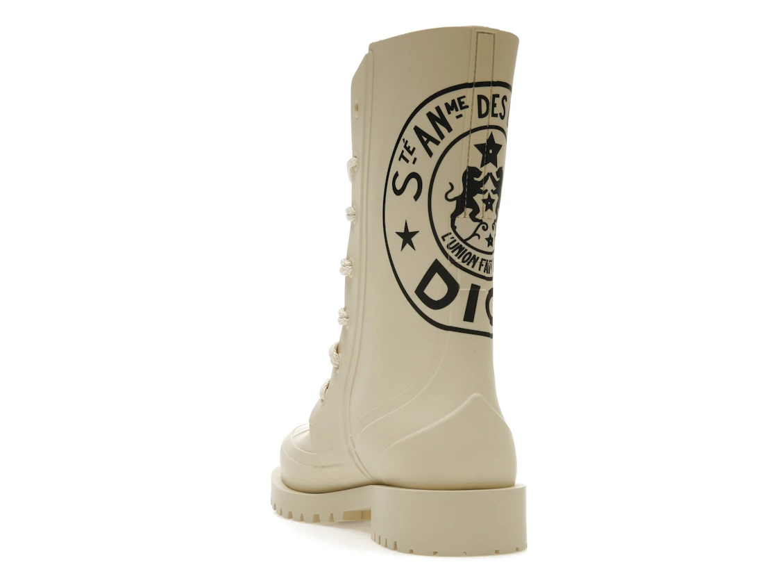 Vue 26 de Dior DiorCamp Ankle Boot Beige Dior Union Rubber 