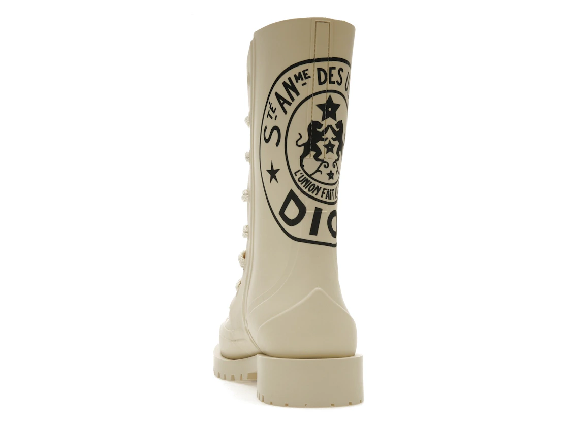 Vue 27 de Dior DiorCamp Ankle Boot Beige Dior Union Rubber 