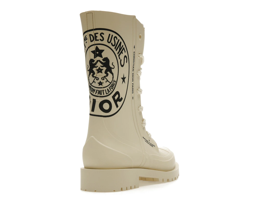 Vue 31 de Dior DiorCamp Ankle Boot Beige Dior Union Rubber 