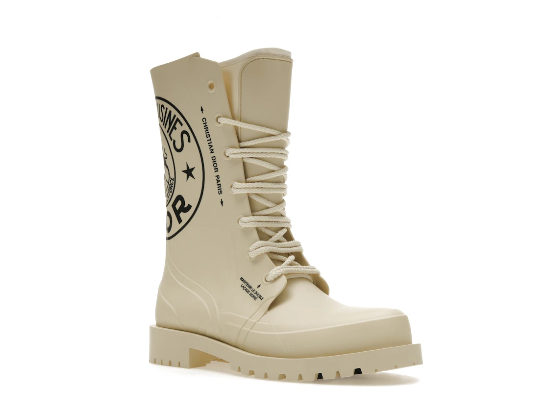 Vue 5 de Dior DiorCamp Ankle Boot Beige Dior Union Rubber 