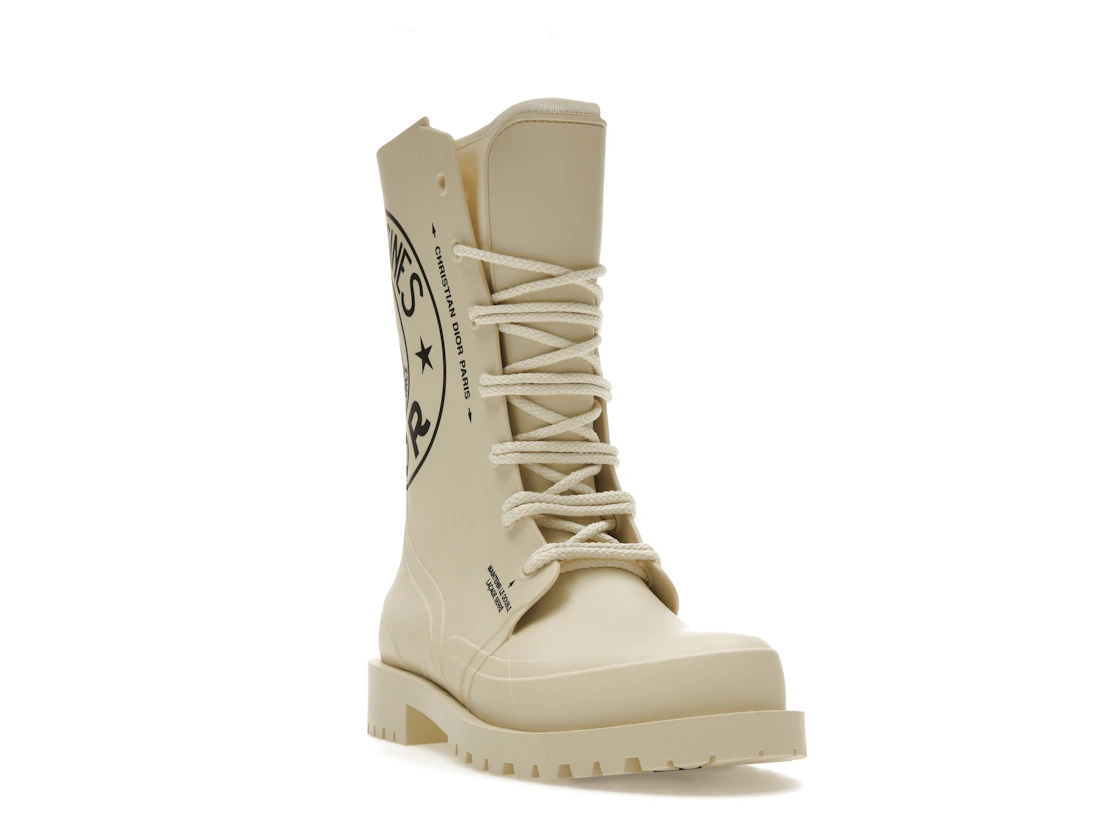 Vue 7 de Dior DiorCamp Ankle Boot Beige Dior Union Rubber 