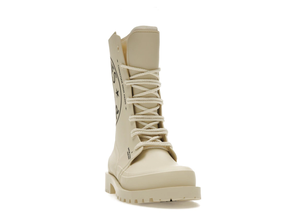 Vue 8 de Dior DiorCamp Ankle Boot Beige Dior Union Rubber 