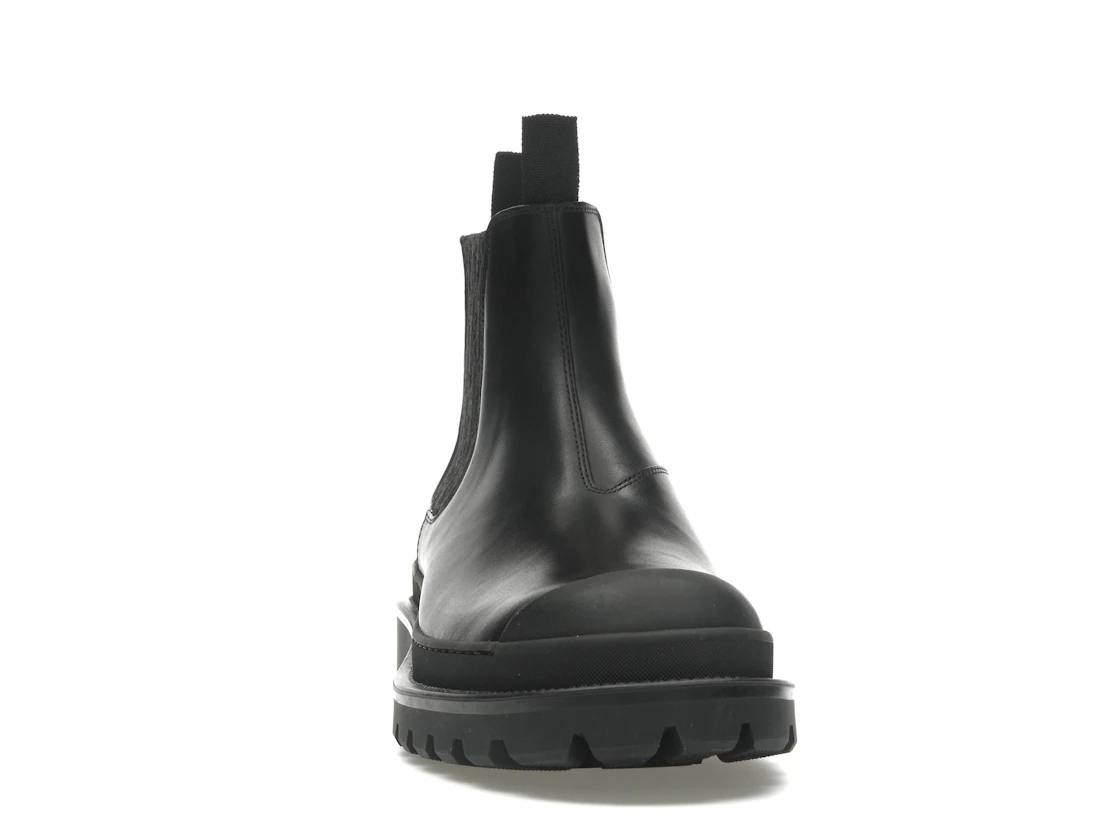 Vue 9 de Dior Explorer Chelsea Boot Black Black Dior Oblique Motif