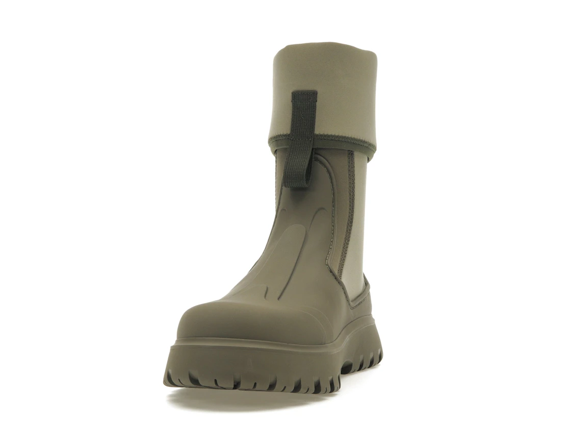 Vue 12 de Dior Garden Ankle Boot Khaki Rubber