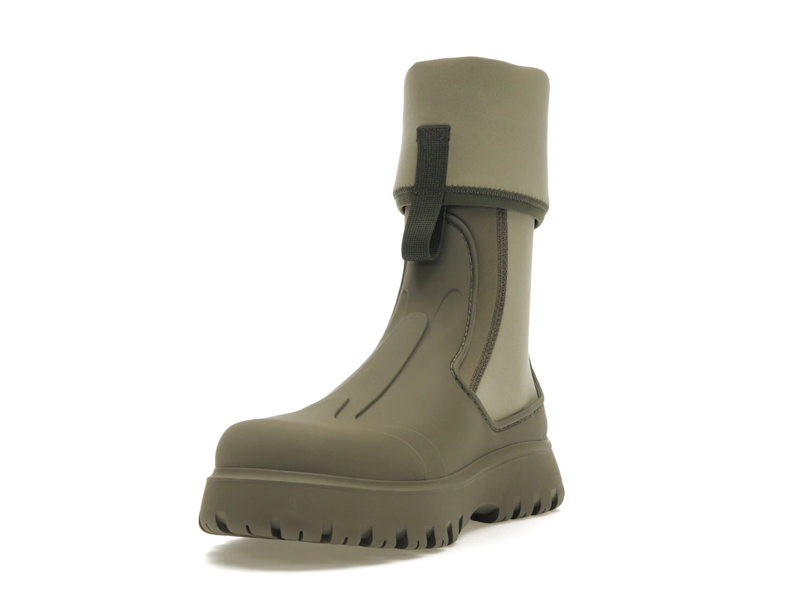 Vue 13 de Dior Garden Ankle Boot Khaki Rubber