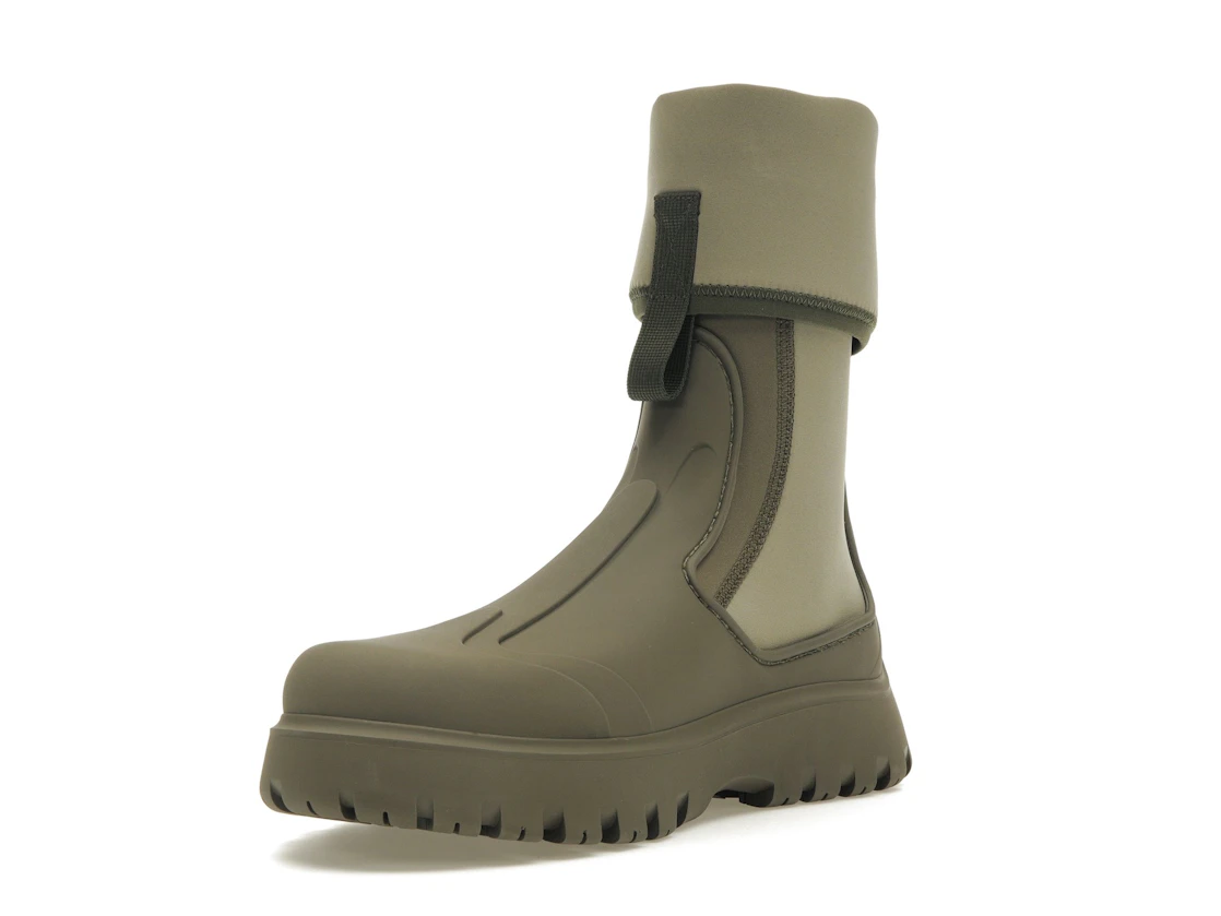 Vue 14 de Dior Garden Ankle Boot Khaki Rubber