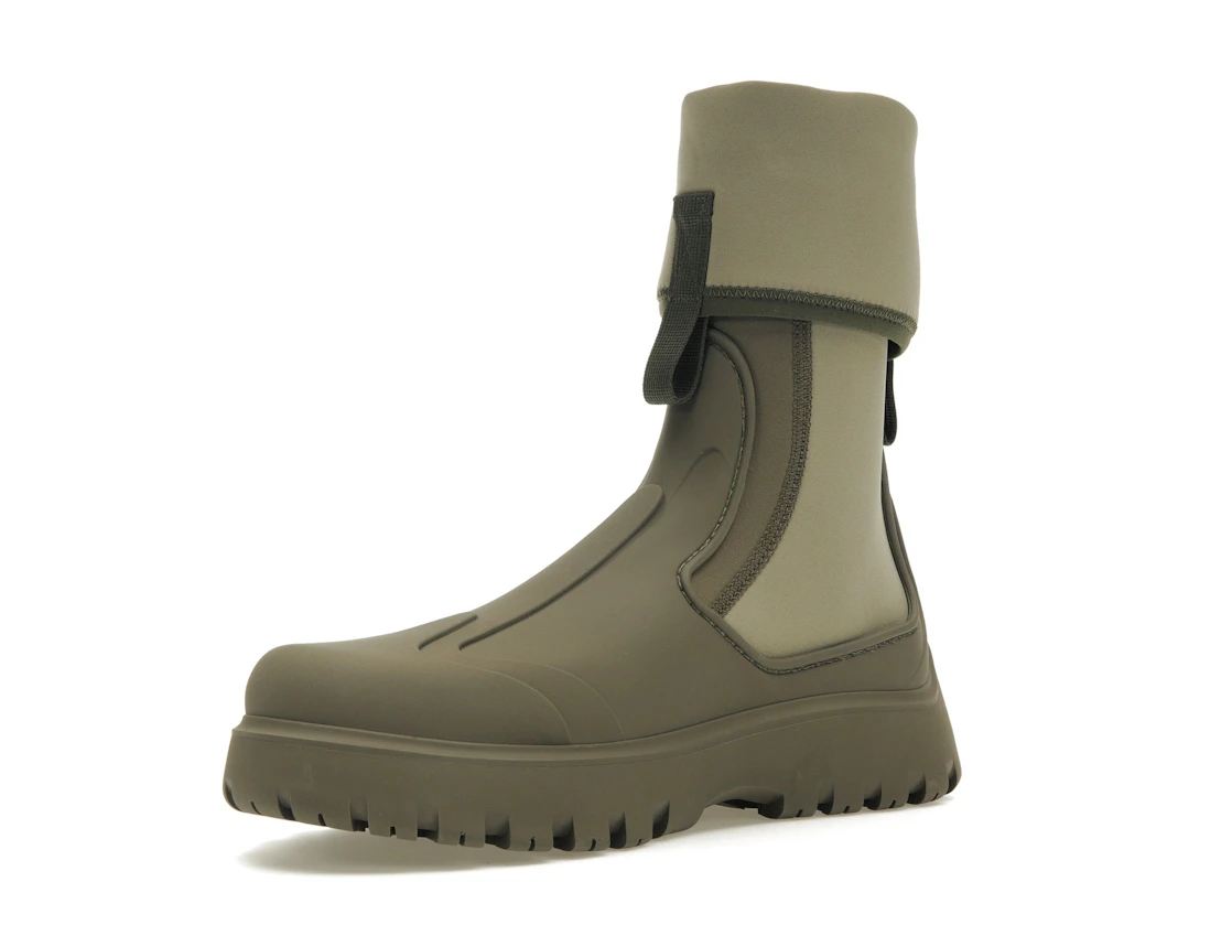 Vue 15 de Dior Garden Ankle Boot Khaki Rubber