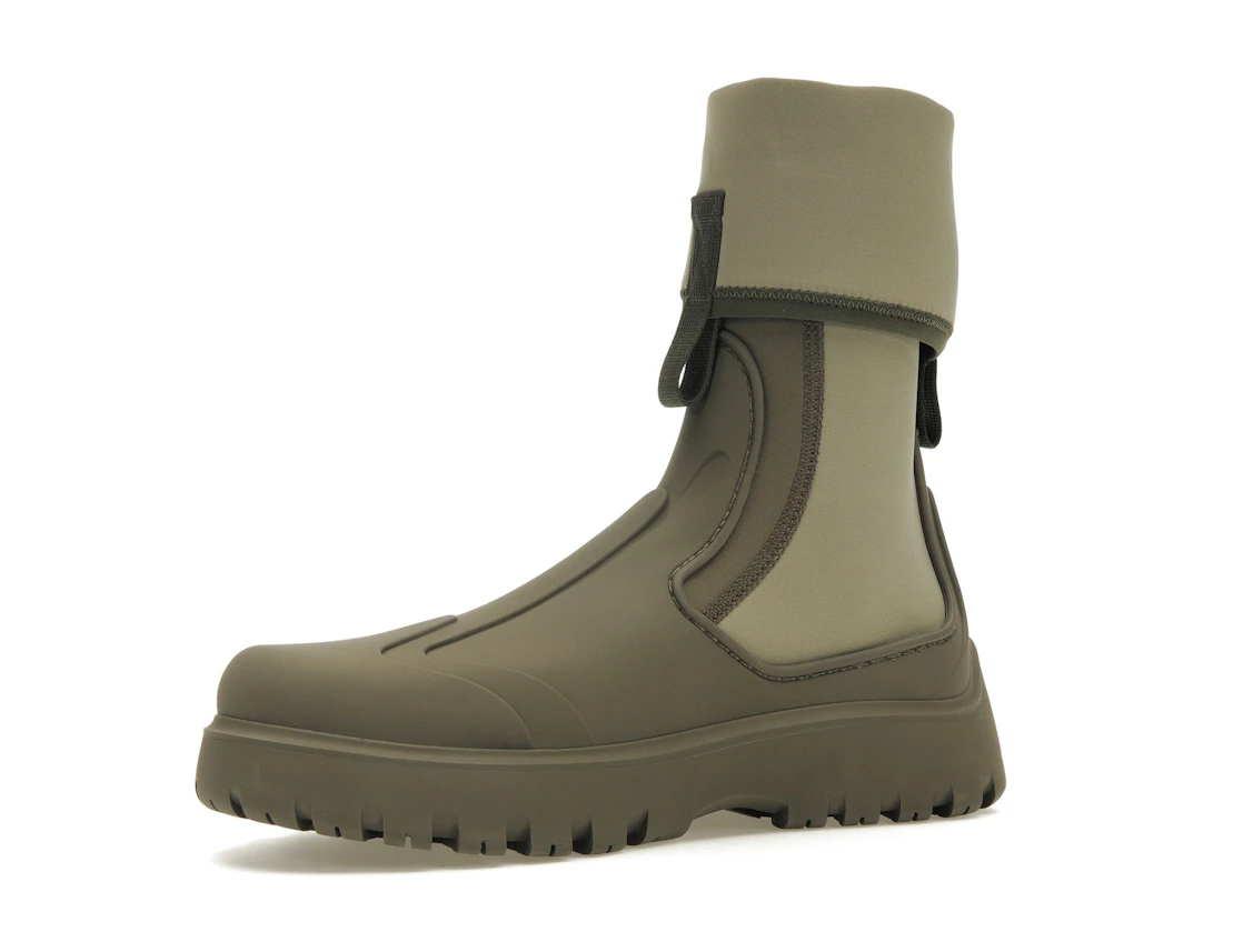 Vue 16 de Dior Garden Ankle Boot Khaki Rubber