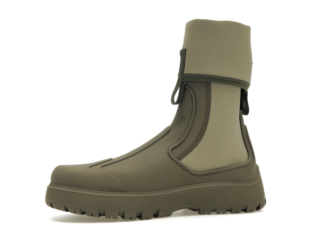 Vue 17 de Dior Garden Ankle Boot Khaki Rubber