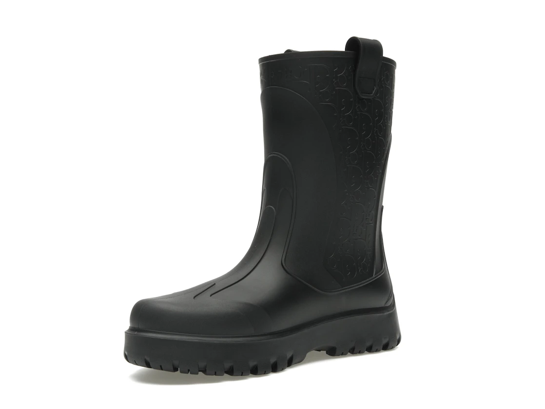 Vue 15 de Dior Garden Boot Rubber Black
