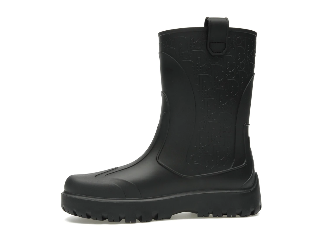 Vue 18 de Dior Garden Boot Rubber Black