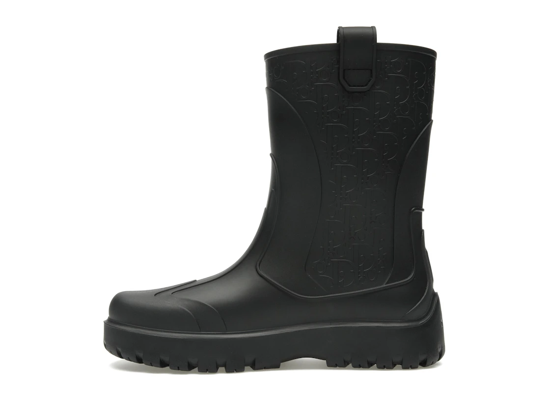 Vue 19 de Dior Garden Boot Rubber Black