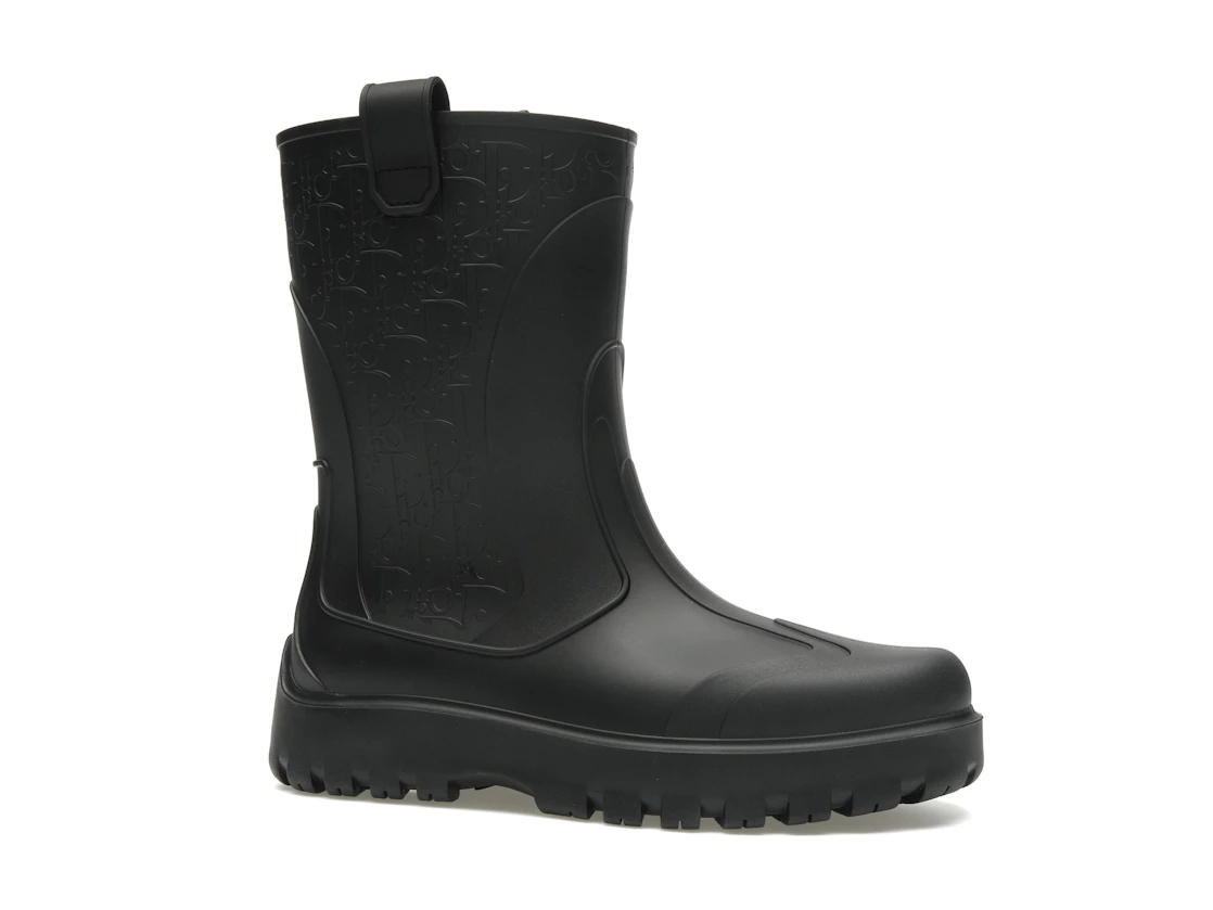 Vue 3 de Dior Garden Boot Rubber Black