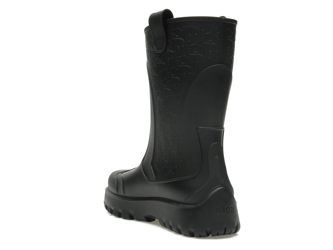 Vue 25 de Dior Garden Boot Rubber Black