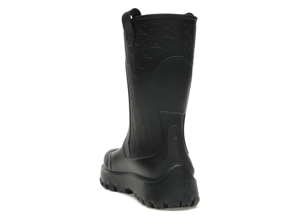 Vue 26 de Dior Garden Boot Rubber Black