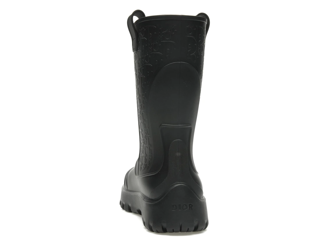 Vue 27 de Dior Garden Boot Rubber Black