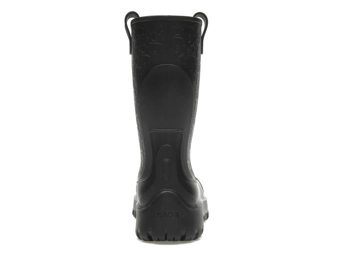 Vue 28 de Dior Garden Boot Rubber Black