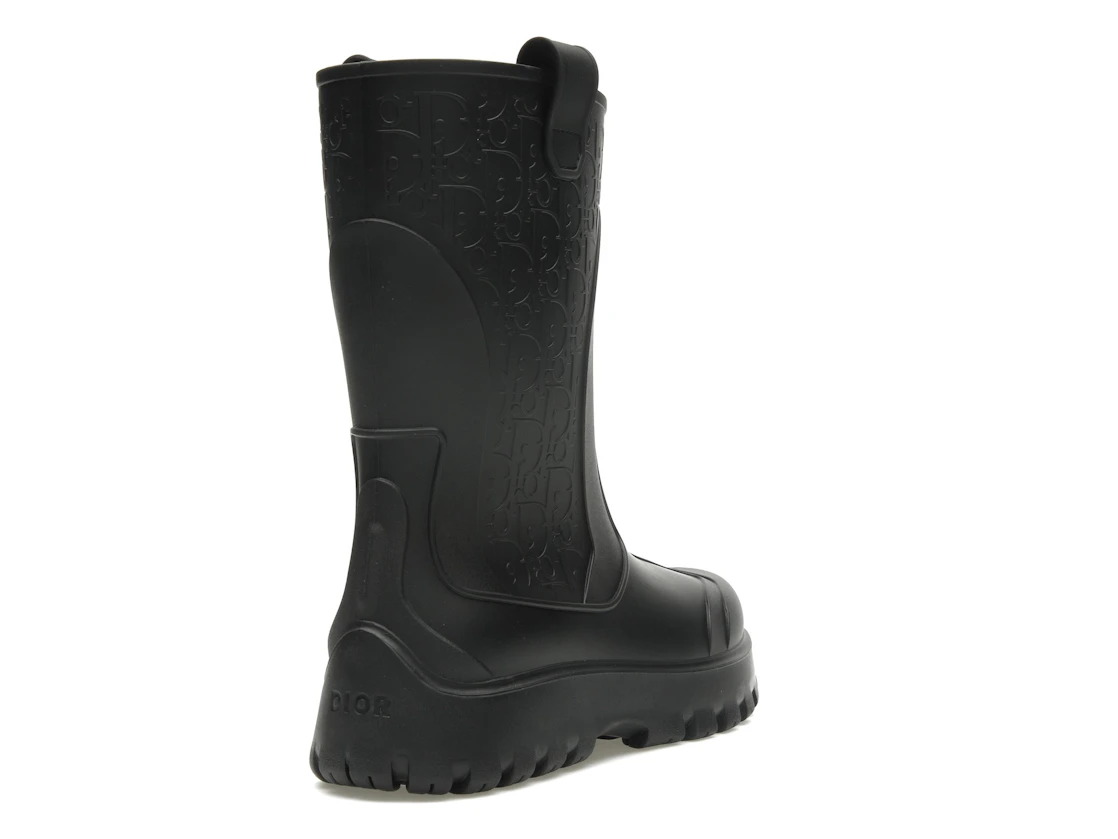 Vue 31 de Dior Garden Boot Rubber Black