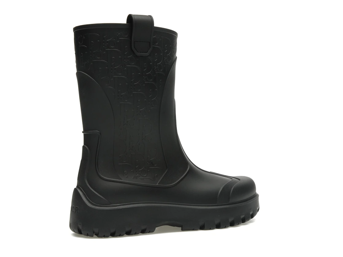 Vue 34 de Dior Garden Boot Rubber Black