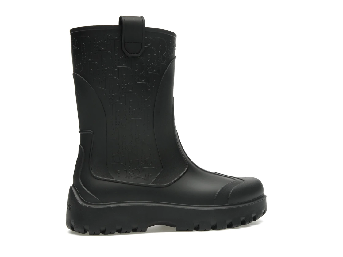 Vue 35 de Dior Garden Boot Rubber Black
