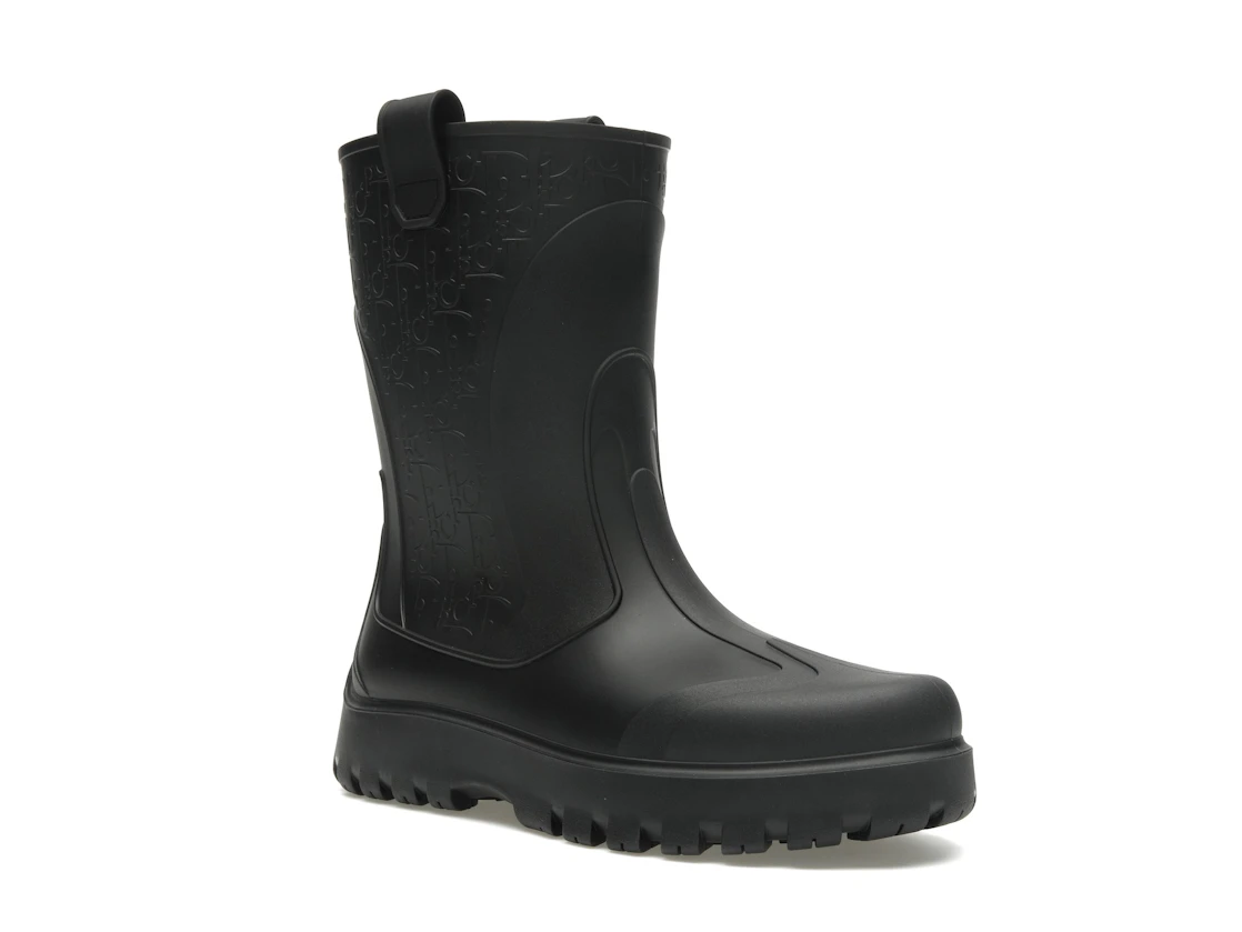 Vue 5 de Dior Garden Boot Rubber Black
