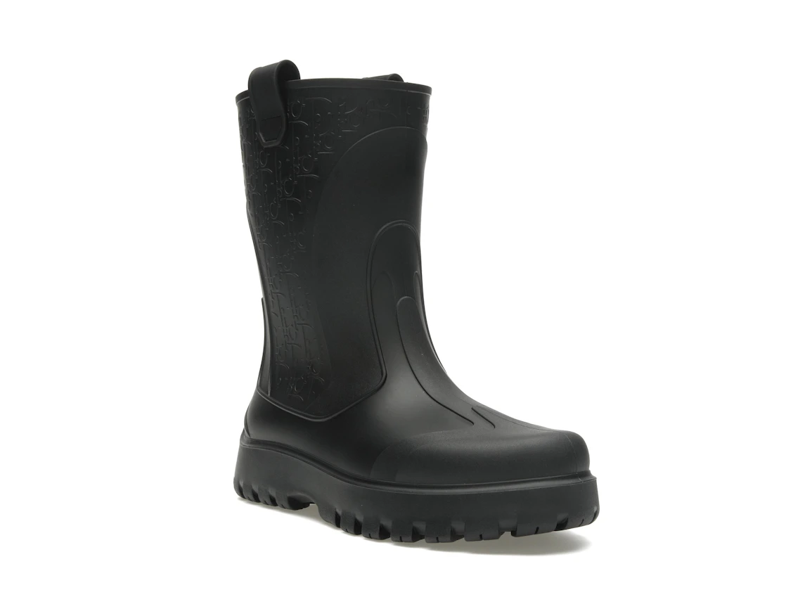 Vue 6 de Dior Garden Boot Rubber Black