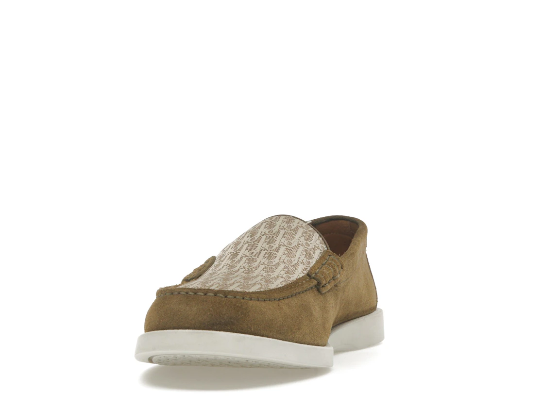 Vue 12 de Dior Granville Loafer Brown Suede