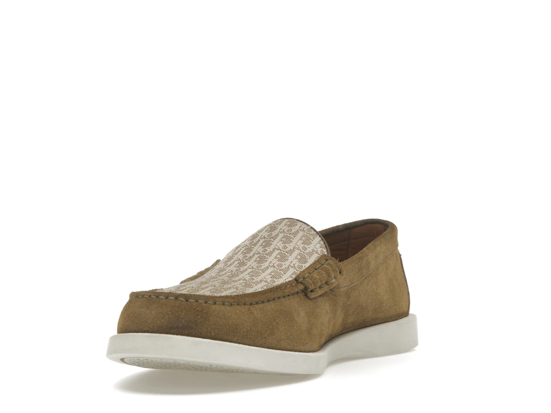 Vue 13 de Dior Granville Loafer Brown Suede
