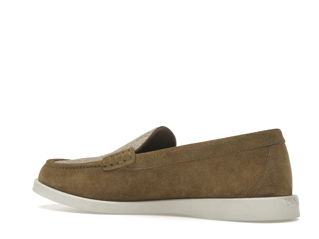 Vue 22 de Dior Granville Loafer Brown Suede