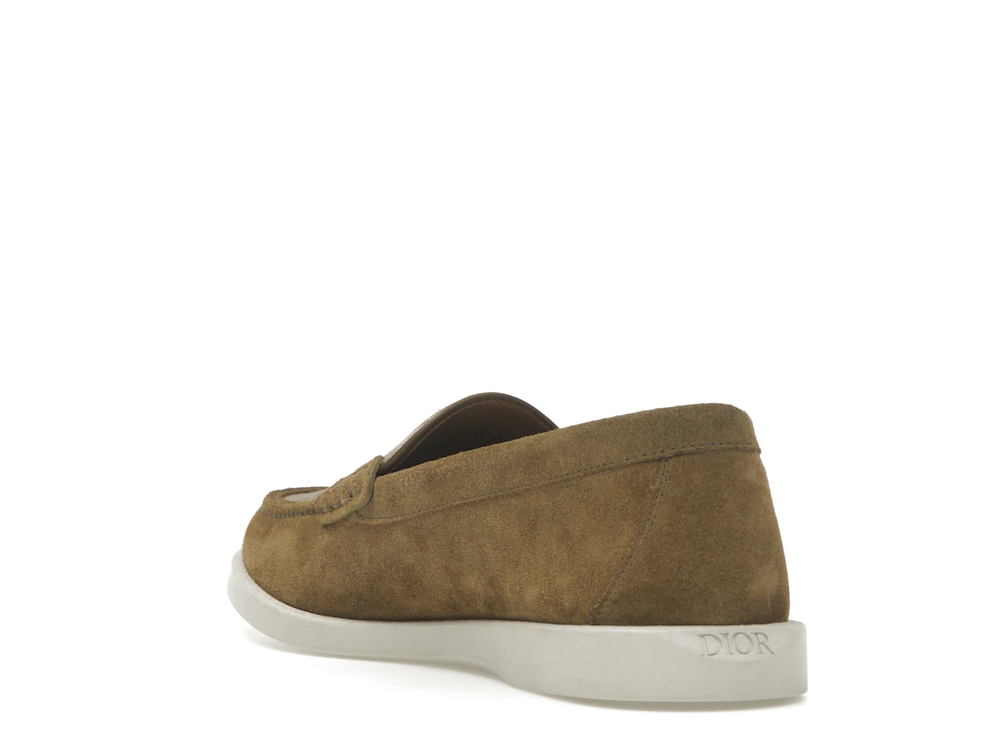 Vue 25 de Dior Granville Loafer Brown Suede