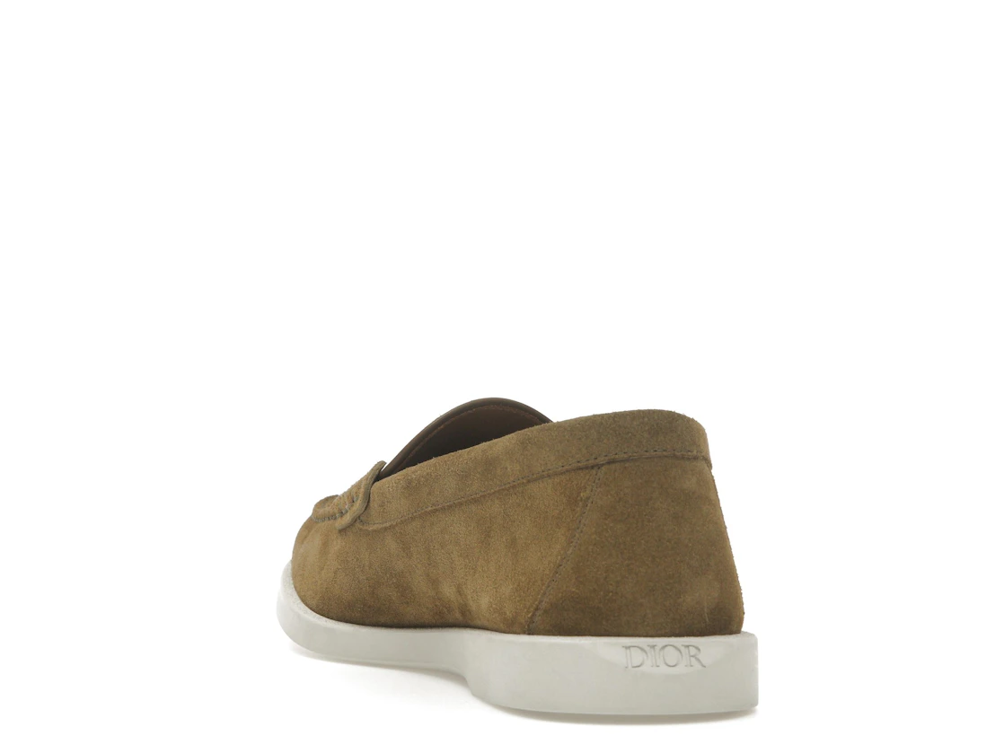 Vue 26 de Dior Granville Loafer Brown Suede