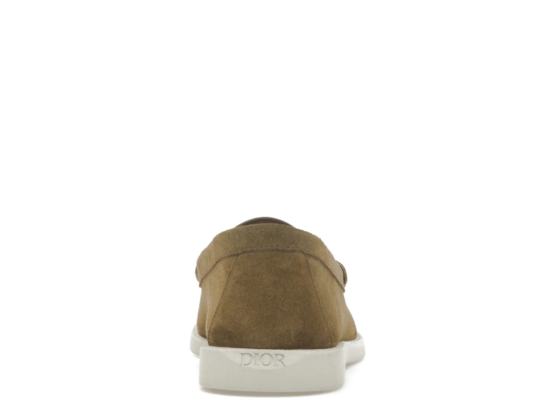 Vue 28 de Dior Granville Loafer Brown Suede