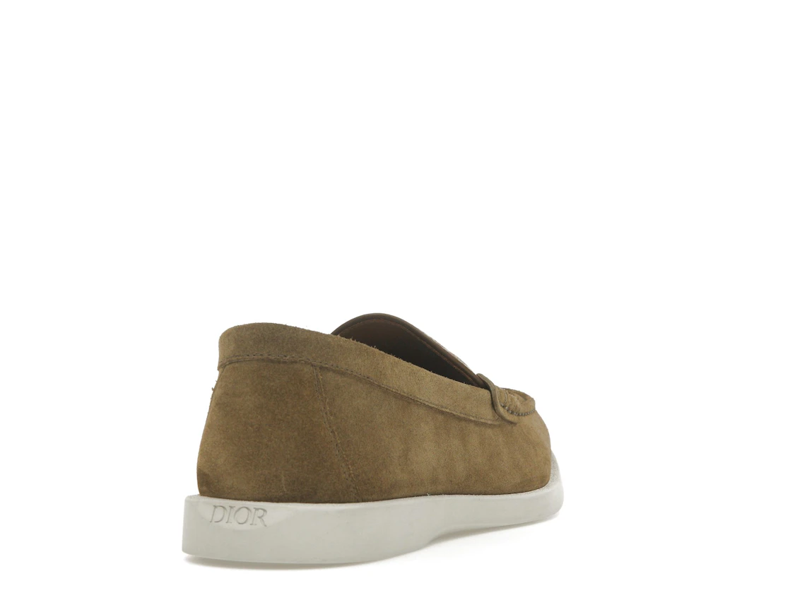 Vue 30 de Dior Granville Loafer Brown Suede