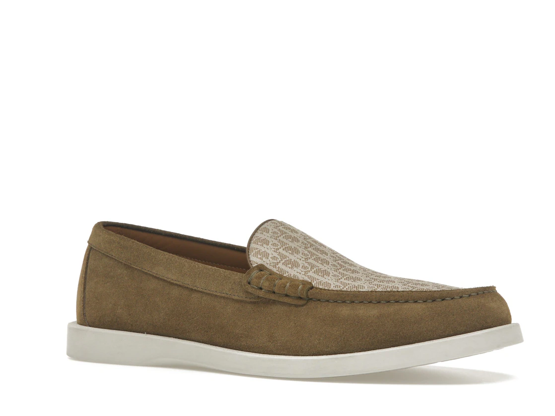 Vue 4 de Dior Granville Loafer Brown Suede