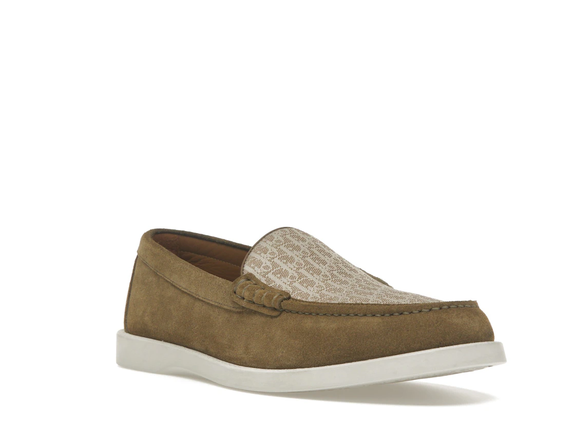 Vue 6 de Dior Granville Loafer Brown Suede