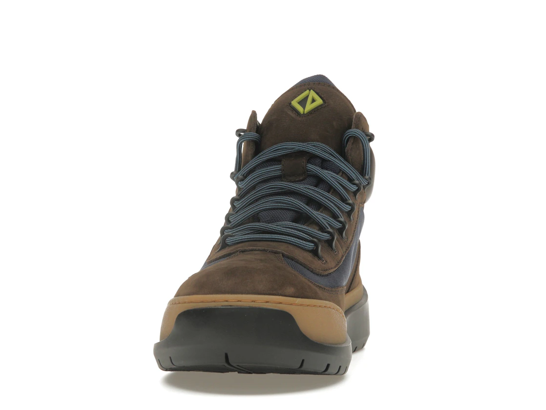 Vue 11 de Dior Lace Up Ankle Boots Brown Blue