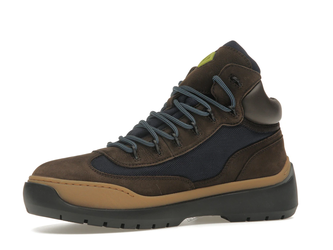 Vue 16 de Dior Lace Up Ankle Boots Brown Blue