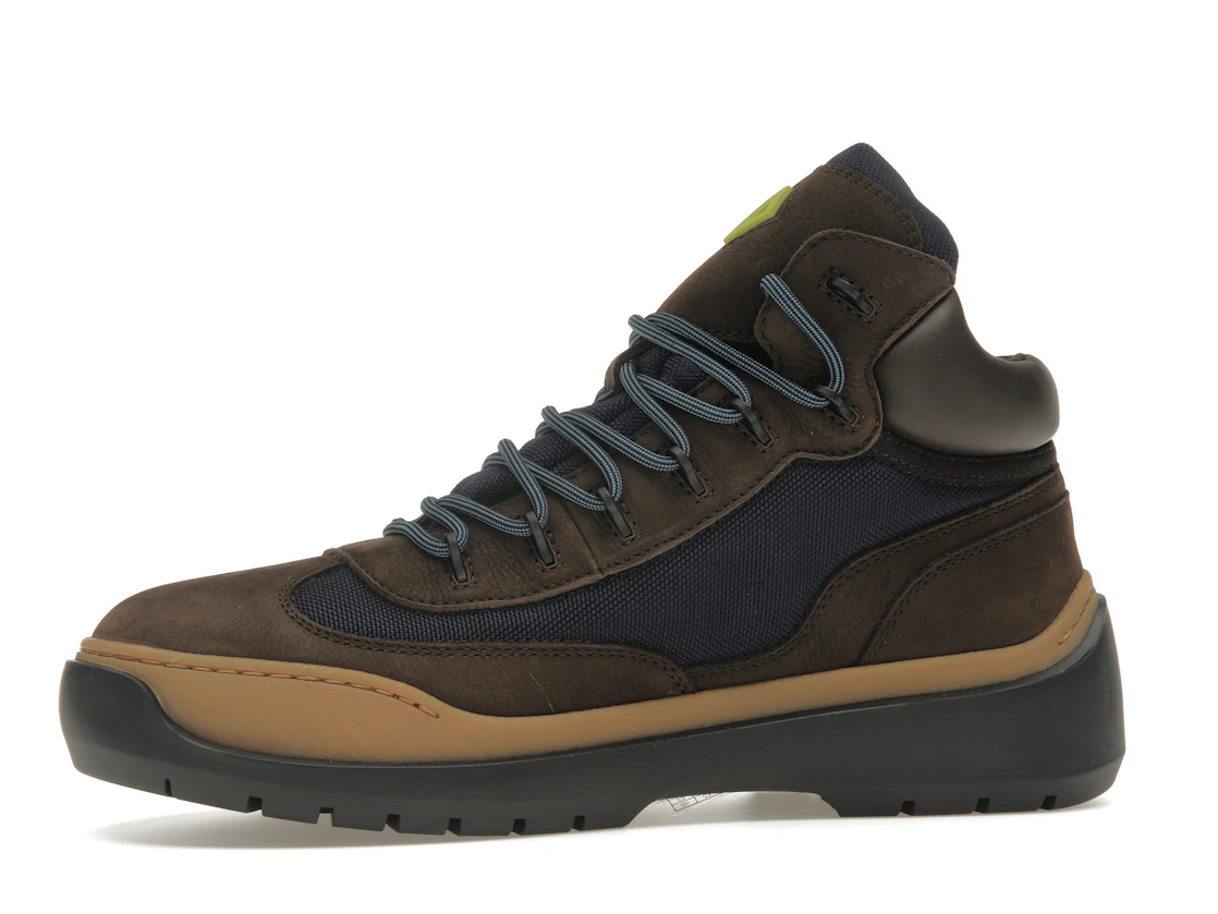 Vue 17 de Dior Lace Up Ankle Boots Brown Blue
