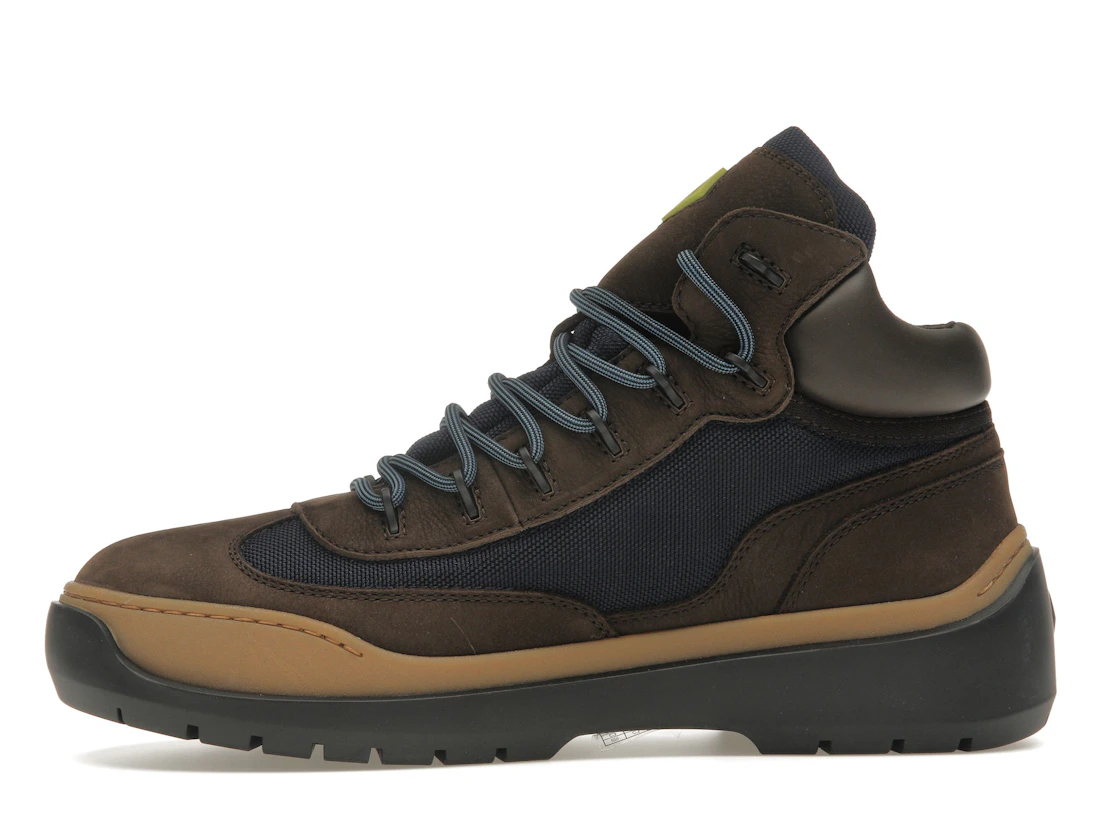 Vue 18 de Dior Lace Up Ankle Boots Brown Blue