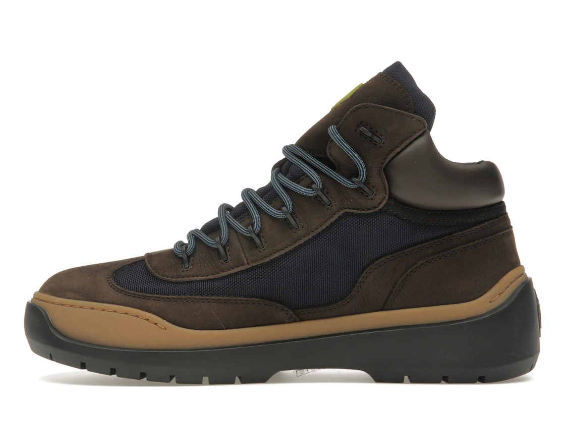 Vue 19 de Dior Lace Up Ankle Boots Brown Blue