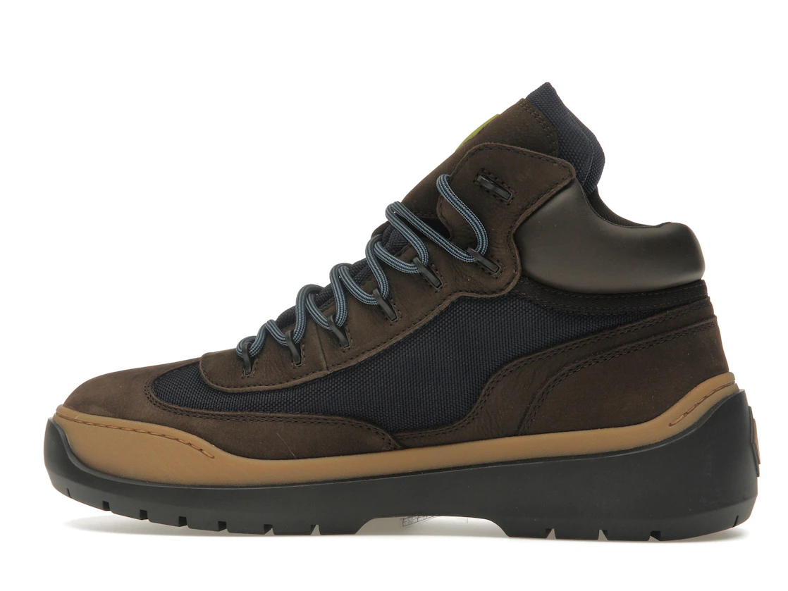 Vue 20 de Dior Lace Up Ankle Boots Brown Blue