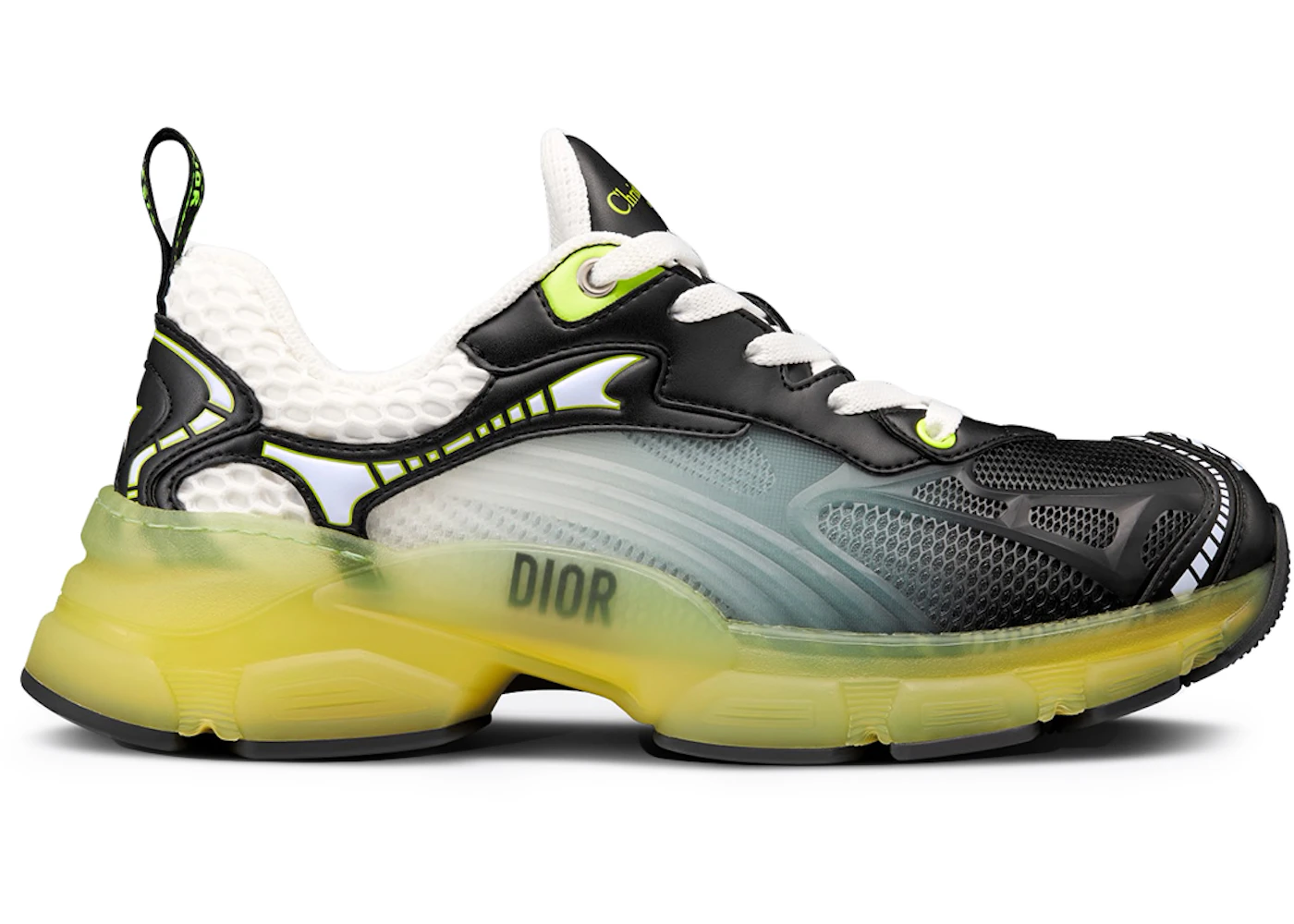 Dior Vibe White Black Flourescent Yellow 