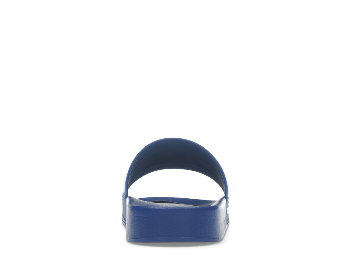 Vue 28 de Dolce & Gabbana Beachwear Sliders DG Logo Blue White