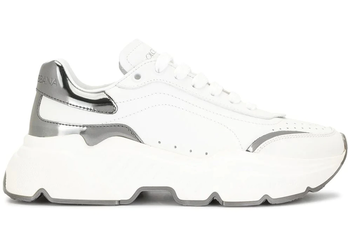 Dolce & Gabbana Daymaster White Metallic Silver 